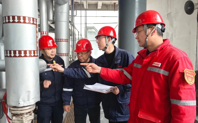 宜化新材料公司：擰緊安全閥，筑牢防護(hù)網(wǎng)(圖1)